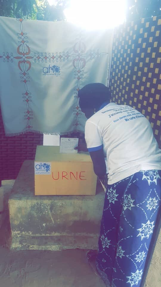 ong_aha's tweet photo. L'ONG AHA sensibilise sur l’importance du "VOTE" à travers une campagne de sensibilisation civique.  Des actions pour promouvoir la PARTICIPATION DES CITOYENS. https://t.co/Ax6f7tjG6W