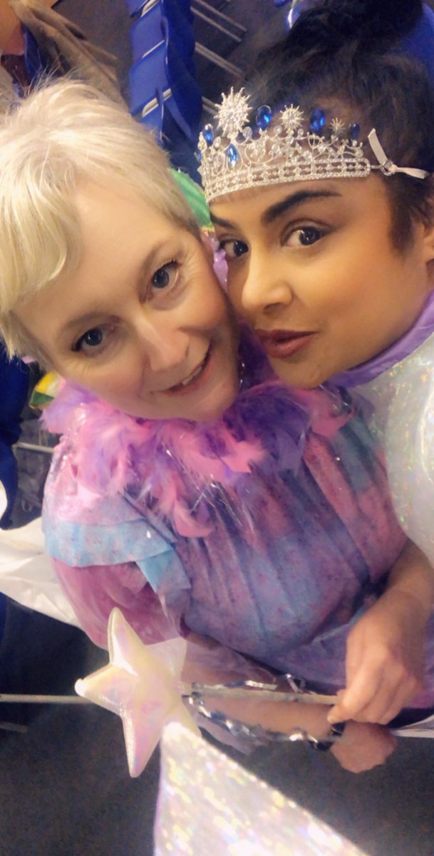 BraeviewR's tweet photo. Oh no she didn’t..... oh yes she did.... it’s panto season #wearebraeview - roll on tomoz everybody!!! Staff panto!! 😍 https://t.co/7KV66onmGz