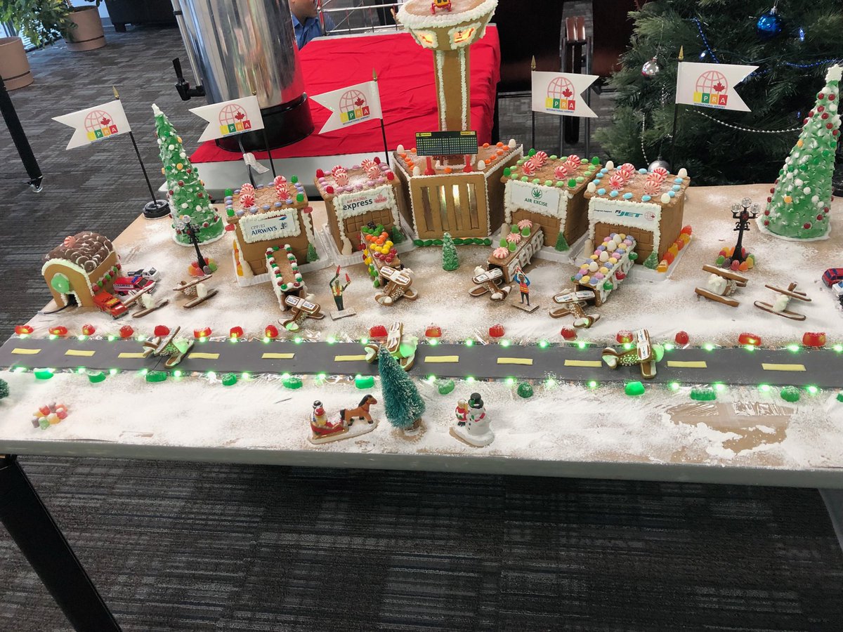 vince_timm's tweet photo. Christmas spirit alive and well at Vancouver TSO. Great job LPRA on your gingerbread airport!! https://t.co/RVabL4S9IA