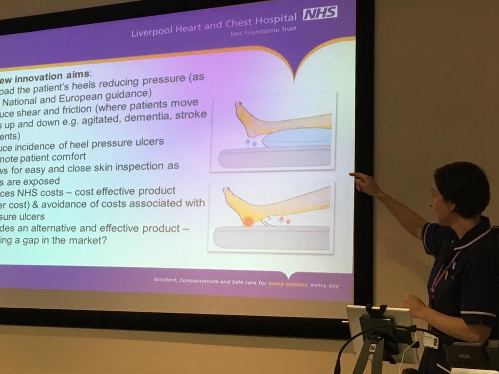 Really enjoyed yesterday afternoon of @LHCHFT innovation, talking about heel pressure ulcer prevention and our MINIMISE Moisture campaign youtube.com/watch?v=76bWWc… we’ll done @casalMarga heard fabulous speakers, felt inspired and excited for future @NHSinnovation