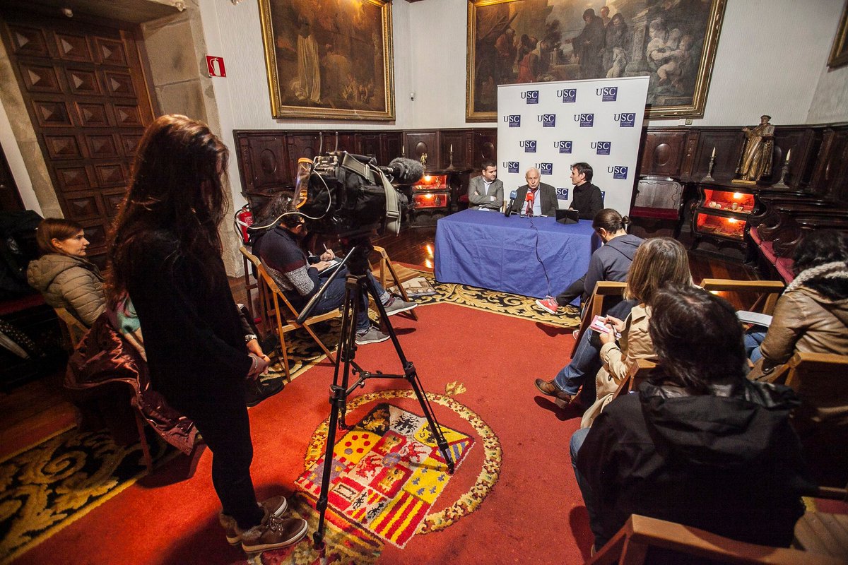 JorgeMiraUSC's tweet image. Fotos de la reciente participación de Tomas Lindahl, @NobelPrize de Química 2015, en el #ProgramaConCiencia (1 de 2)

@UniversidadeUSC @campusvida @cimususc @RSEQUIMICA
