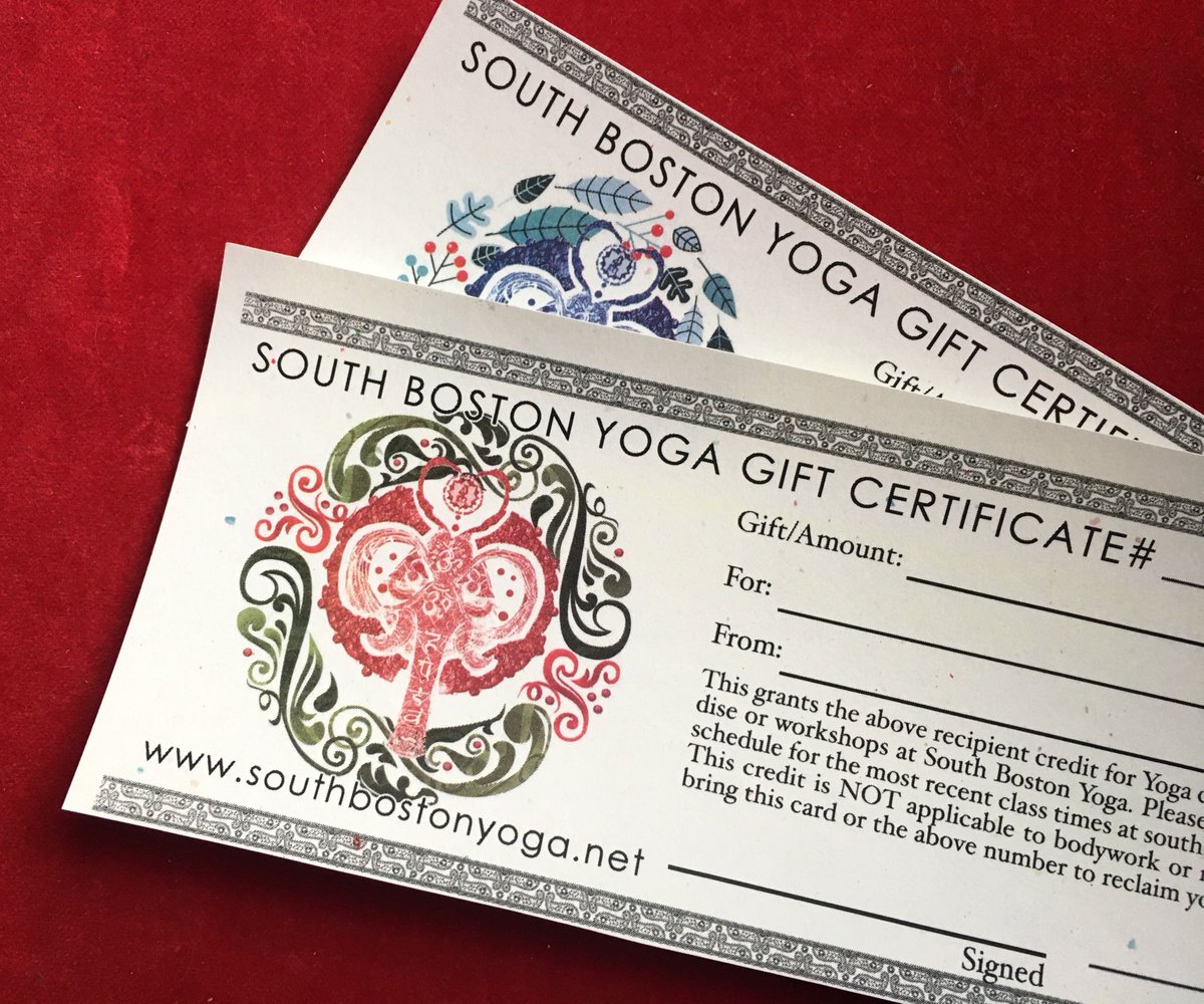 Did you set the #intention to have your holiday shopping done early, but got caught up in the busyness of the season? 

You're not alone...and we've got you covered! 

We have holiday-themed gift certificates for sale on our web store! Get yours here: buff.ly/2sCfvX5