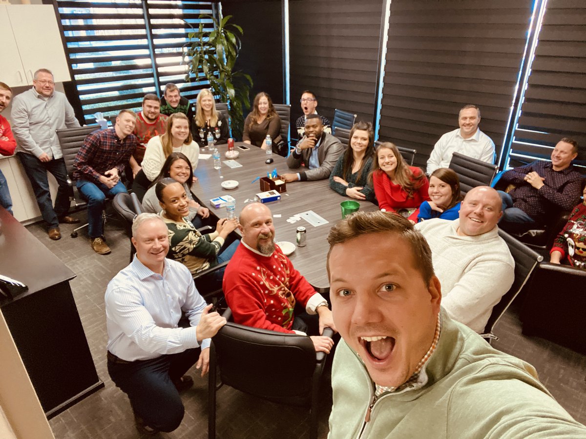 boewisconsin's tweet photo. What a holly jolly time it was, spending the day with fellow colleagues &amp; exchanging gifts &amp; laughs with one another.  Never a dull moment with the #BOEcrew! 🎁🎄

Happy Holidays from everyone here at #BOEwisconsin!💝

#BoEMerry
#BOEFamily
#ItsMoreThanLoansItsPeople
#HolidayCheer https://t.co/Ui8QEHoniG