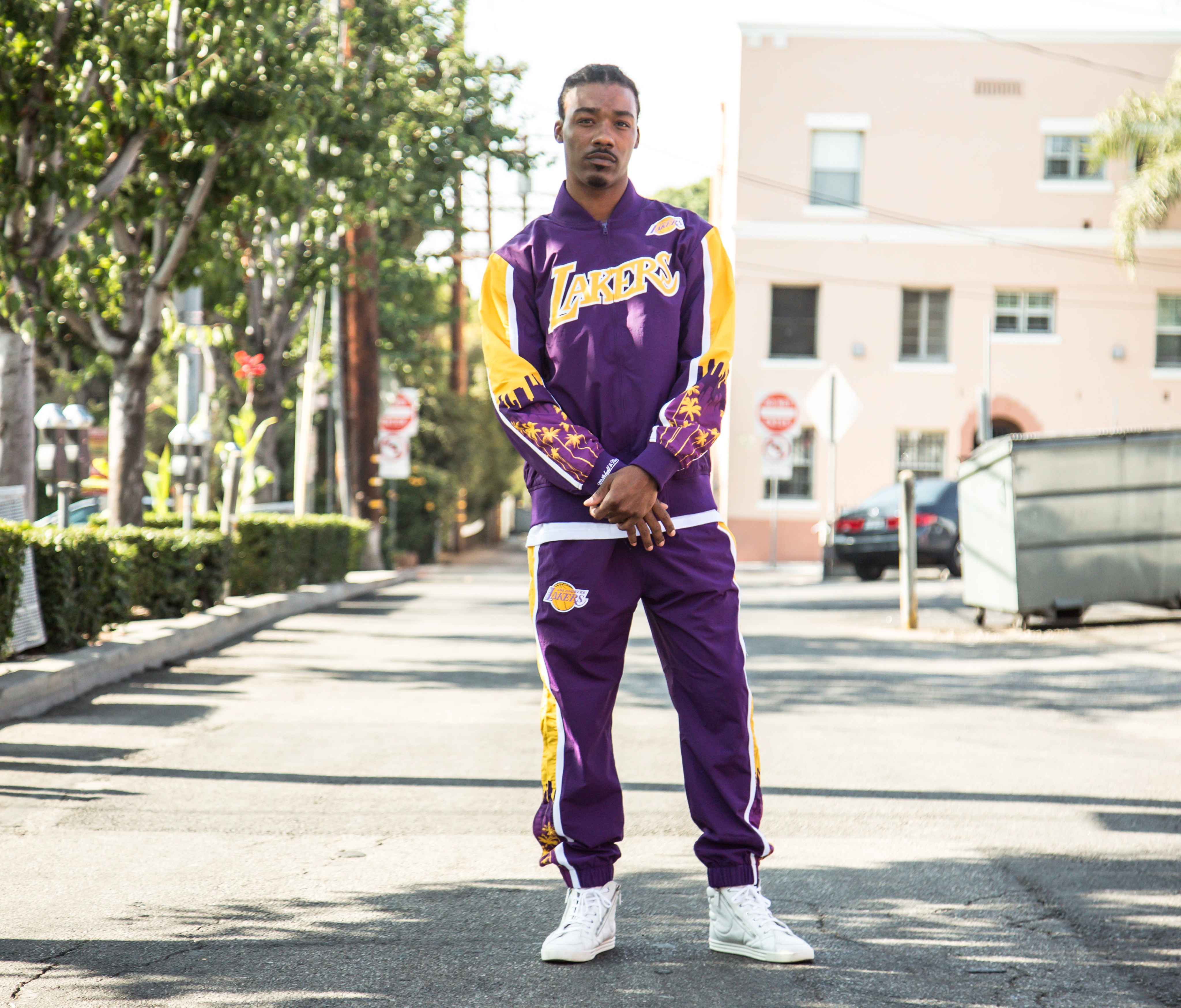 Mitchell & Ness on X: BEST IN THE WEST. @lakers Hook Shot Warm Up