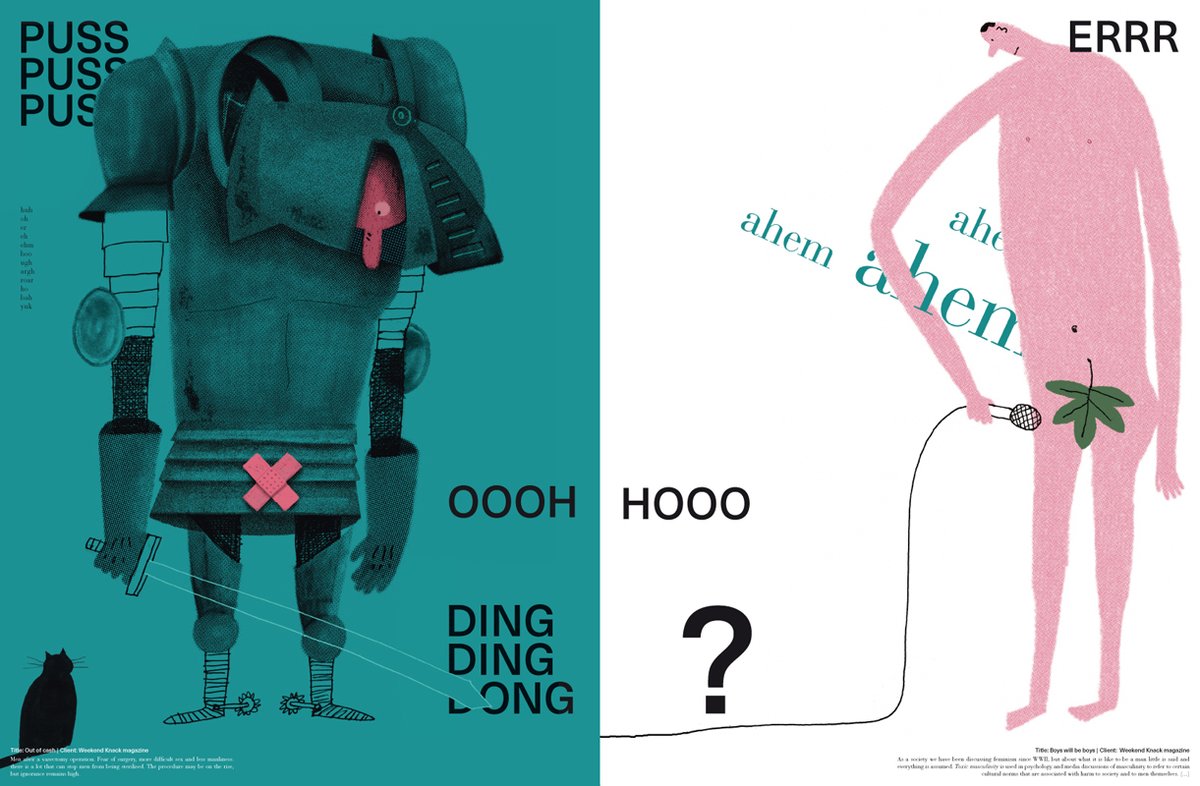 SPDtweets's tweet photo. #SPDNiceSpread: BANG! Magazine, Issue 3 / General Concept, Art Direction & Illustrations: @klaasics; Concept & Graphic Design: Paulien Verheyen https://t.co/yJ09wQzn5G