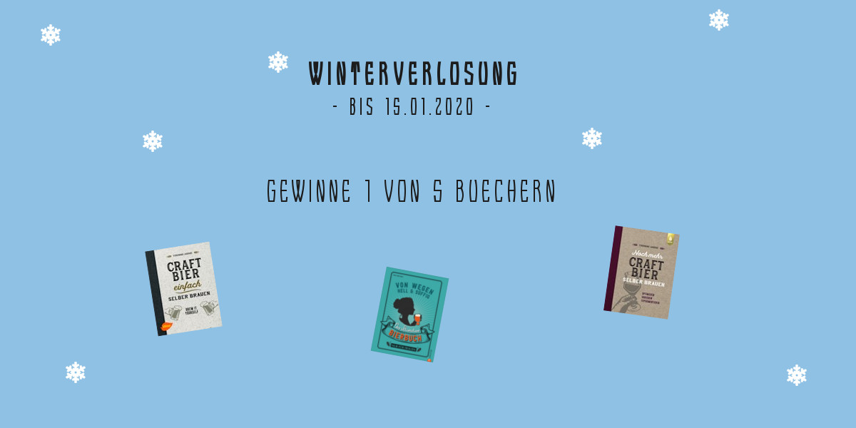 Braurebellen's tweet photo. Winter-Verlosung von den #Braurebellen.
Gewinne noch bis zum 15.01.2020 eins von fünf Büchern:
#CraftBier einfach selber #brauen, Noch mehr #Craft #Bier selber brauen (Ferdinand Laudage)
Von wegen hell und süffig (Nina Anika #Klotz)

#WirLiebenCraftBeer
https://t.co/qYkffQw5tj https://t.co/iuUcKJqkCF