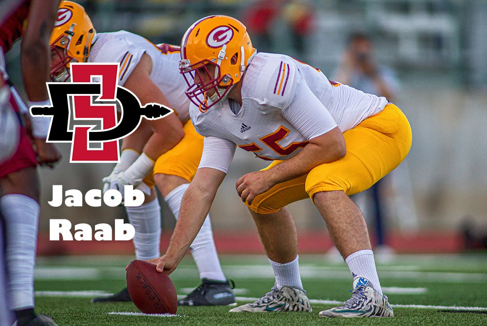 GoSCBobcats's tweet photo. Congrats to Jacob Raab on committing to San Diego State.
@Gaucho_Football @SaddlebackColl @scfafootball @CCCAASports @raab_jacob 
#GiddyUpGauchos https://t.co/ijbH4lMs2k