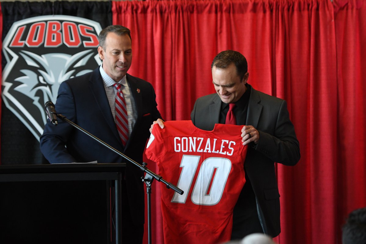 "I am honored and privileged to be your football coach."- UNM Head Coach Danny Gonzales

It's a great day to be a Lobo! 

#GoLobos