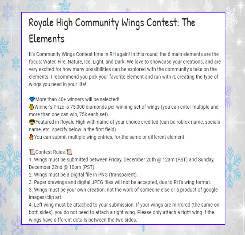 Kateka22 A Lil Less Active Rn On Twitter Another Royale High Contest Is Coming Your Way Currently The Contest Entry Form Is Closed But It Will Be Posted This Friday Pacific Standard - 2019 royale high update roblox you