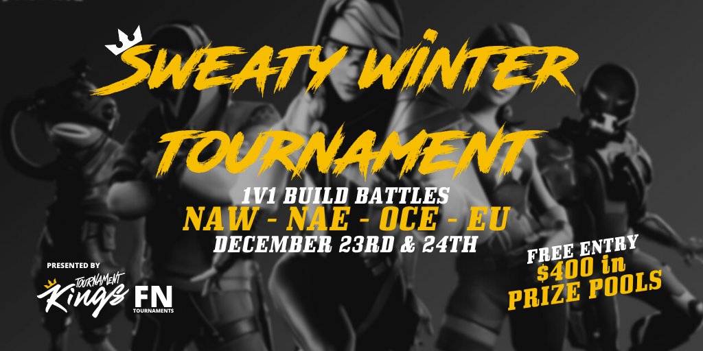TourneyBotGG's tweet image. Okayokayokay. Lets step this up a notch.
Feeling the spirit of Christmas over here. 👑🎄

IF TK REACHES 1000 FOLLOWERS &amp;amp; THIS POST GETS 500 RTs WE'RE RAISING THE PRIZE POOL TO $800!
AAAAAAND PAYOUTS TO TOP 8!

Tell your whole fam! Let's get SWEATY! 🔥
#Fortnite #1V1 @pro_settings