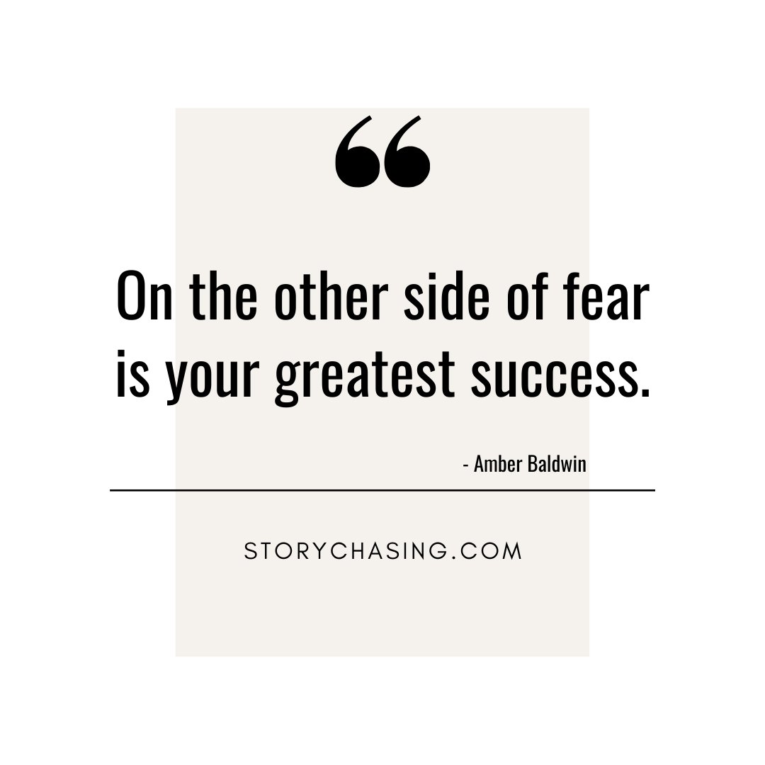 storychasing's tweet photo. Wwe are faced with fears that stop us. I've learned that if you can push through the fears - then there is beauty on the other side. ❤️The success of overcoming. The beauty of what you've accomplished and what you can now see. #fearless #ontheothersideoffearisyourgreatestsuccess https://t.co/b1nahfDapH