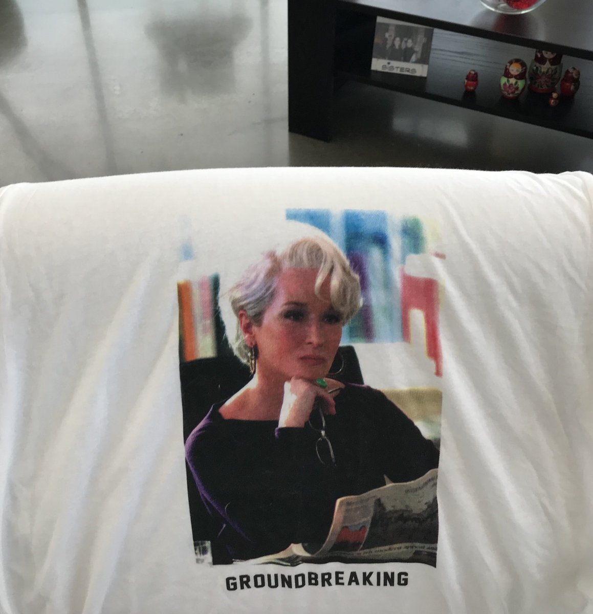 ⁦<a href="/CatherineAHein/">Catherine Hein</a>⁩ my right hand lady at ⁦<a href="/mccollegegroup/">MC College</a>⁩ got me this tee shirt for Christmas. Is she trying to tell me something?