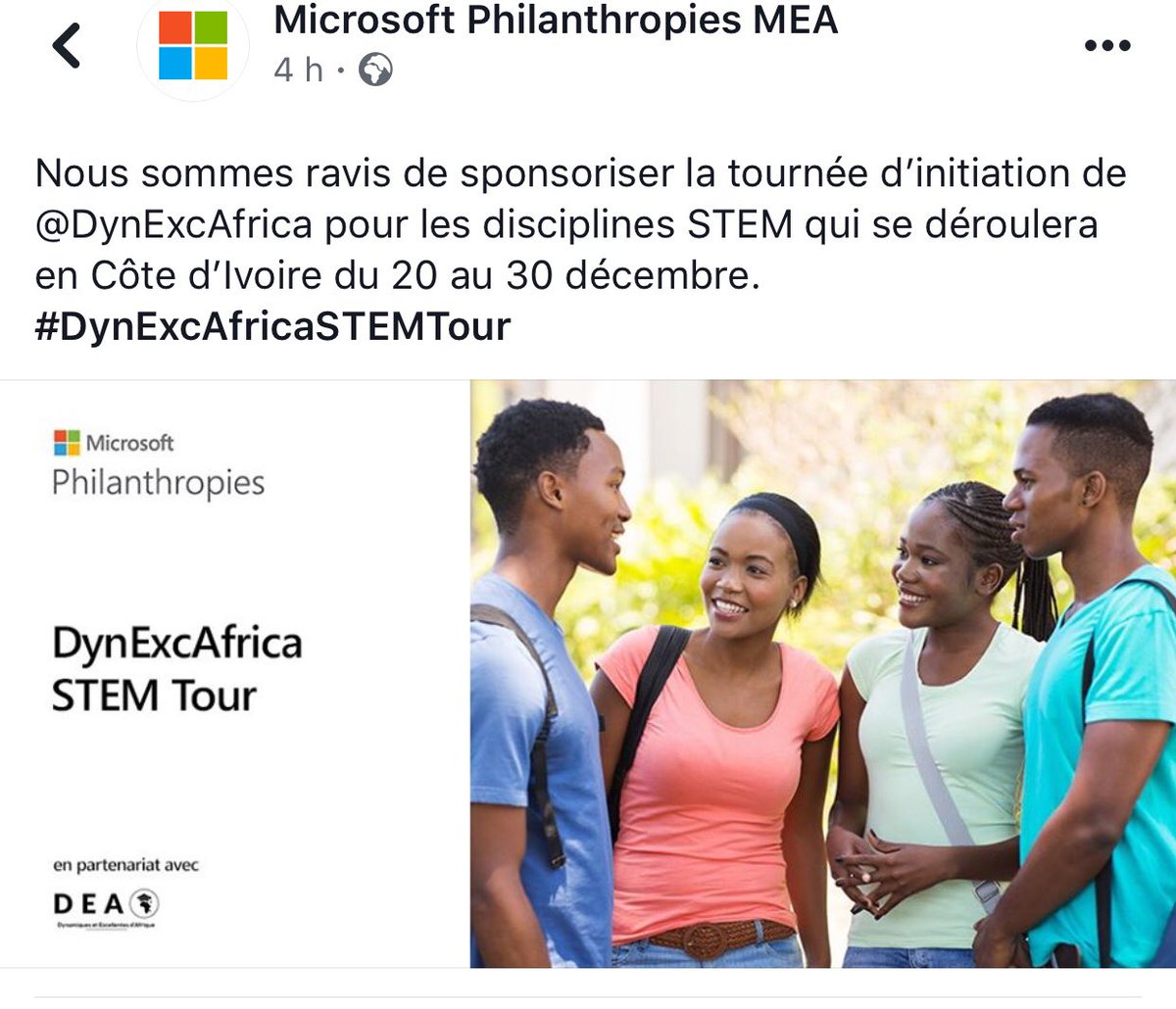 FognonMaimouna's tweet photo. De quoi te donner la force pour rien lâcher malgré tout. #DynExcAfricaSTEMTour #DynExcAfrica #STEMmama merci à @microsoft pour l’accompagnement. https://t.co/ujLj9rYMNF