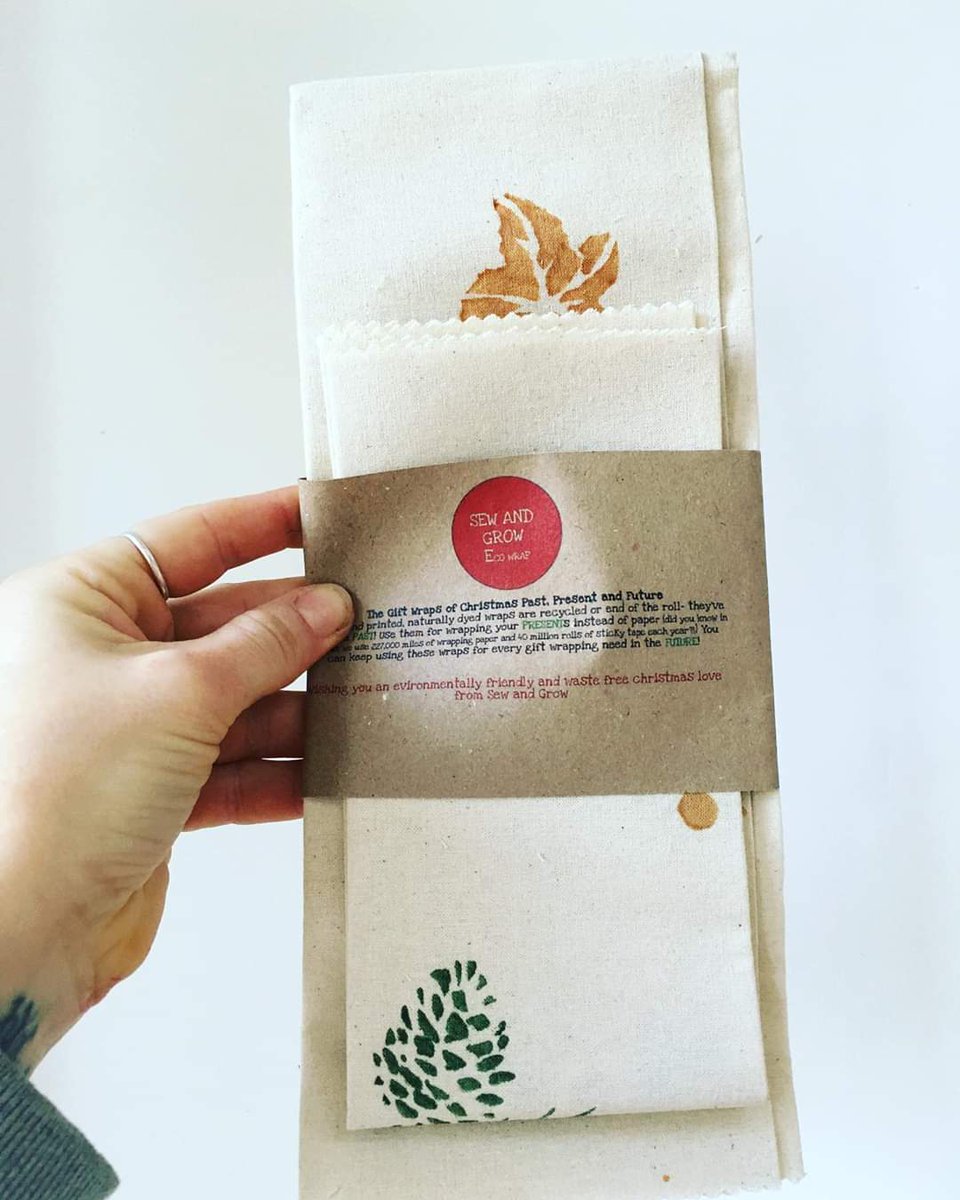 Massive thanks to the wonderful <a href="/mrsbsemporium/">MrsBrownEmporium</a> for our very own Advent Candle!!!
And another amazing raffle prize from our lovely friends @sewandgrowmk  Eco Wrapping!!!