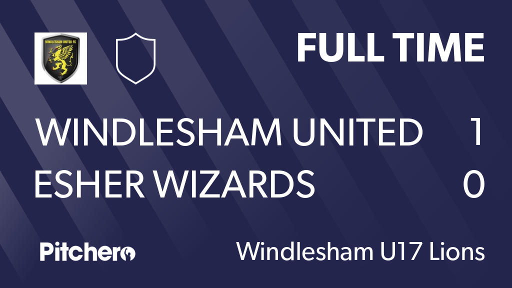 wufcutd's tweet photo. FULL TIME: Windlesham United FC (Youth) 1 - 0 Esher Wizards
#WINESH #Pitchero
https://t.co/XO0gGFOpca https://t.co/1e93cTWi3j