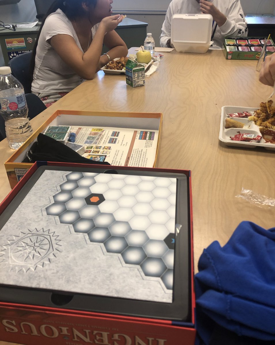 Let the games begin...not only did we have fun, we used our critical and analytical skills, and practiced vocabulary! @APS_OEE