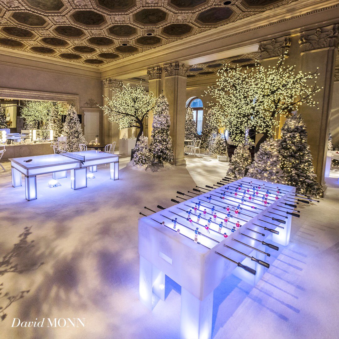 david_monn's tweet photo. Ice-inspired games tables provide fun and entertainment for the guests. https://t.co/Su6z5IzbFk