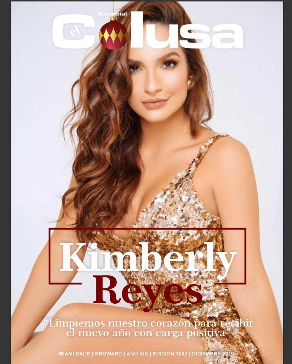 ActorAndManager's tweet photo. @KimberlyReyesH es la portada de @elcolusa edición de #Diciembre Entrevista en páginas interiores. #TalentoActorAndManager https://t.co/gi7LY570xF