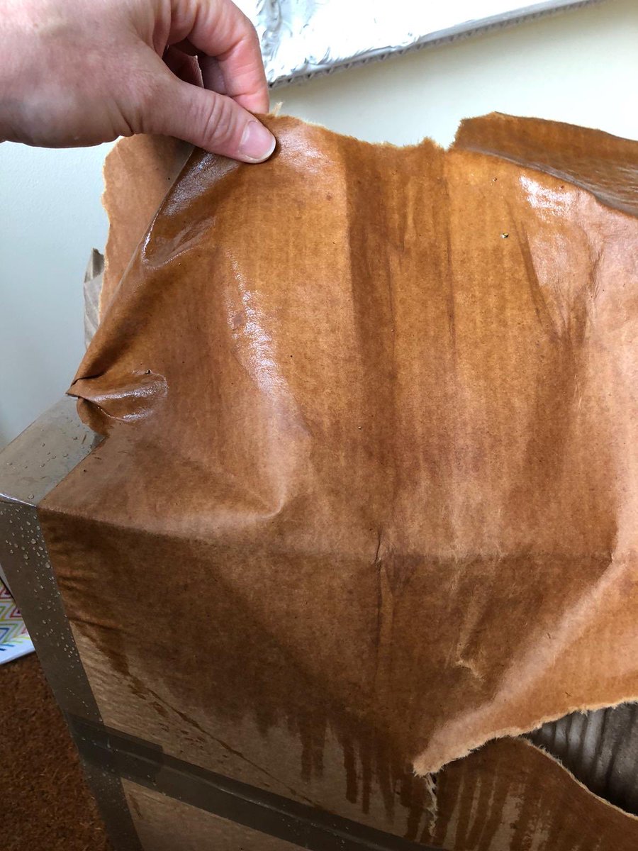 jonnyg32's tweet photo. @Hermesparcels This is how my parcel was left outside my house. It hadn’t even been raining but the package was so wet when I picked it up my hand went straight through. The contents was Christmas presents for my children sent by a friend. They were so wet the paper had come off! https://t.co/V8RuhheQ4f
