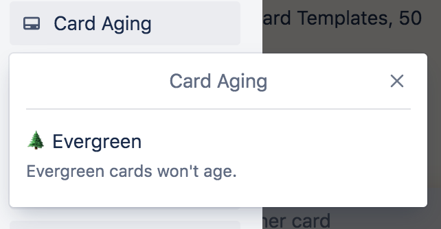 trello's tweet photo. ๐ฒThe Card Aging Power-Up now allows you to designate 'evergreen' cards that won't age along with your other cards.
Hello fountain of youth. โฒ๏ธ
#TrelloPowerups
https://t.co/Xr6OoW7PGO https://t.co/ngNWsfudIS