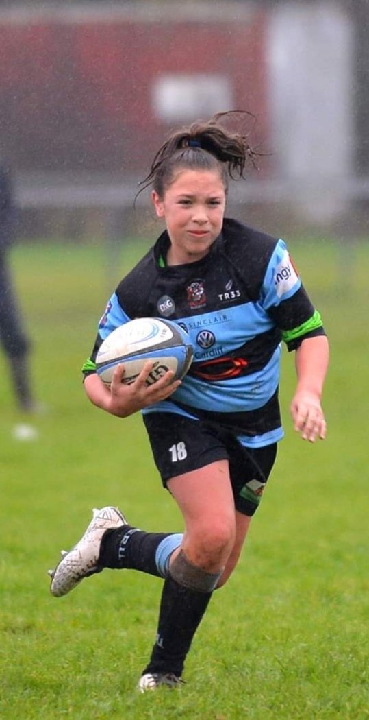 csru_u11's tweet photo. @CaerOccHealth @tr33 @dgoffice @Electrical_CJS @MGYCardiff @Mooro9 @SinclairVWFleet @Cardiff_RFC @YCSports @Rhino_Sport
The latest talented girl to be part of the @csru_u11 district squad and the rugby revolution in Wales. @NeilHill101 @pentyrch_rfc @simonrug https://t.co/Bspx6mpBGv