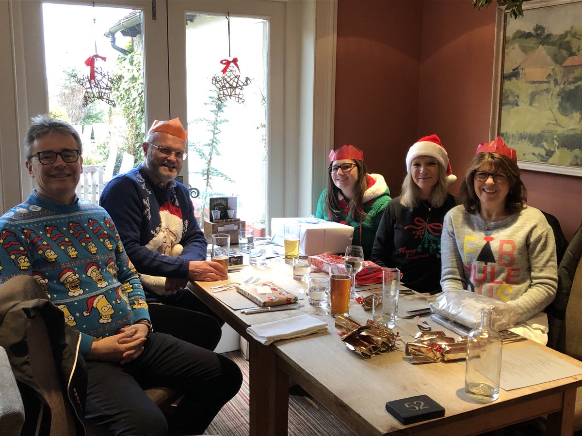 MRAllp's tweet photo. Christmas lunch at MRA. https://t.co/pLahESS2ES