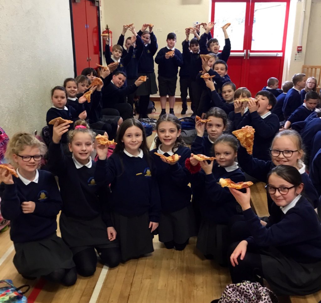BPSLisburn's tweet photo. What excitement this week as the results of our year group AR📚@AccReader Challenge for Term 1 ended. Congratulations 🥳 to P5PB & P6W on winning🎖...we hope you enjoyed your @dominos🍕 #keep_reading https://t.co/v4J0HiSuKN