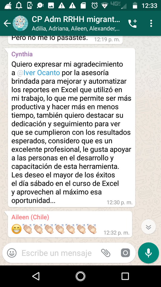 Iver_Ocanto's tweet image. Mensajes que te inspiran a seguir trabajando y contribuyendo. Muchas gracias por estás palabras @cynthiaorju me honran mucho.
.
#exceliverocanto #excel #microsoftexceltraining #microsoft #capacitacionchile #capacitaciones #cursoschile #talleres #funcionesdeexcel #chilegram #chile