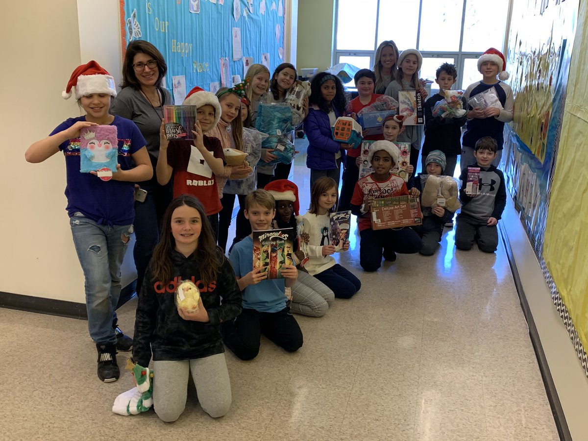 4HB had the opportunity to adopt a child this holiday season! How awesome are these kiddos? #proudteachers #giveback <a href="/4HaferlRocks/">Stacey Haferl</a>