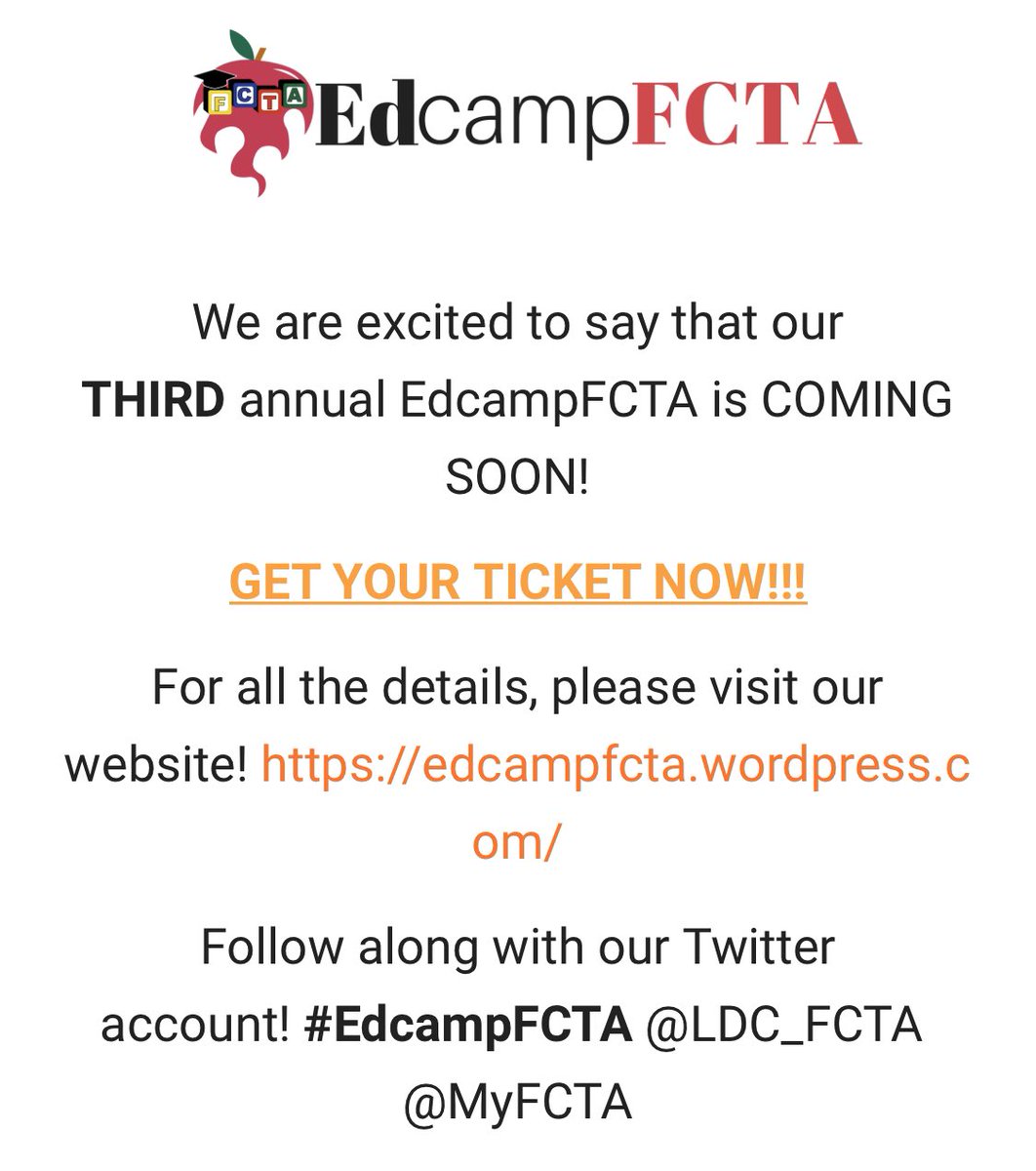 CaseyJeffers22's tweet photo. Have you gotten your ticket yet??? Join us for literally the MOST prizes we have had yet!!!! And if you went the last 2 years... you know that is A LOT! #prizes #swag #classroomresources #edcamp @MyFCTA #FCPSVanguard ❤️❤️❤️ https://t.co/VFMqMdPKjK