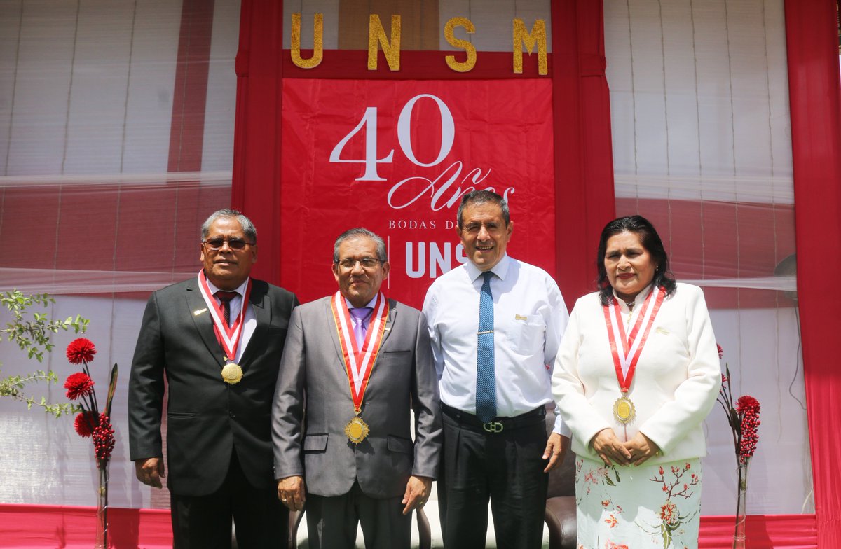 UPeU_Tarapoto's tweet photo. La UPeU campus Tarapoto ,estuvo presente en la sesión solemne por el 40º Aniversario de creación de la Universidad Nacional de San Martín. #SéMisionero #SéIntegro #SéInnovador https://t.co/Q7BRlLF7tc
