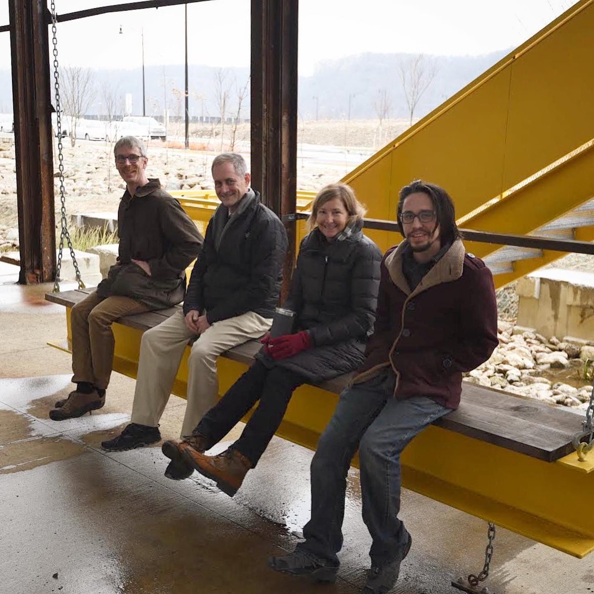 CMUSoA's tweet photo. Thank you to @CarnegieMellon's Manufacturing Futures Initiative & @ARM_Robotics for hosting the SoA staff’s annual holiday outing at #Mill19 in Hazelwood Green this week. #manufacturingfuturesinitiative #manufacturingfutures https://t.co/piH9BY0IdF