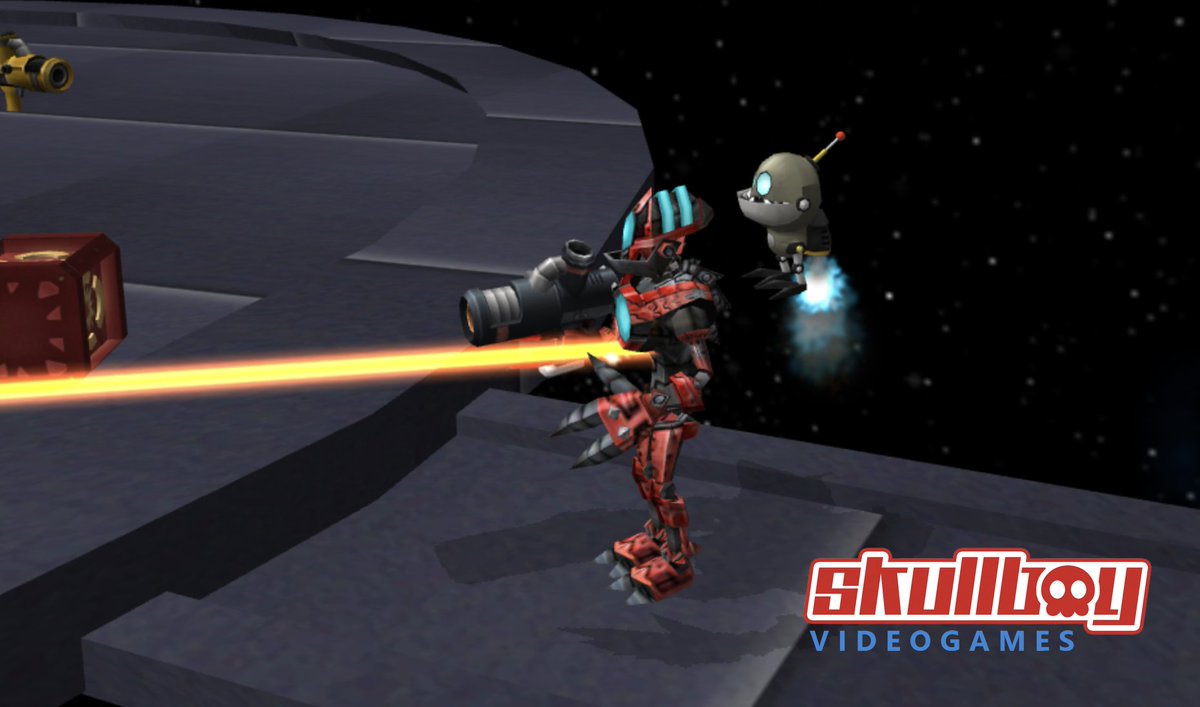 SkullboyGames's tweet photo. What's this? A new super cool defense laser. Warning - absolutely fatal 😈 #NotMadeWithUnity3D #indiegame #gamedev #gameartist #gamersunite #screenshotsaturday #indiedev #browsergame #javascript #webgl #shooter #platformer #arcadeone https://t.co/2bYjv3HSYq