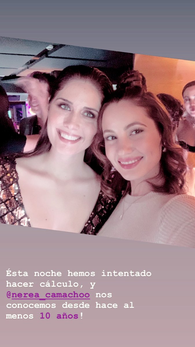 IvanaBaqueroIT's tweet image. 📱 𝐒𝐨𝐜𝐢𝐚𝐥 𝐦𝐞𝐝𝐢𝐚 ┆ Ivana Baquero via Instagram (18.12.19)

Ivana insieme a Nerea Camacho alla premiere di #VelvetCollection, il capitolo finale della celebre serie spagnola #Velvet. ♡