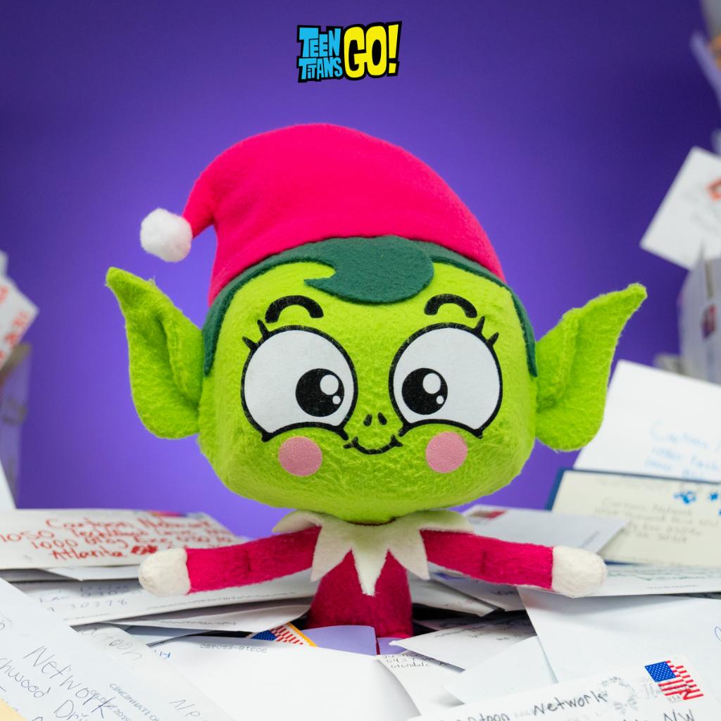 beast boy on the shelf plush