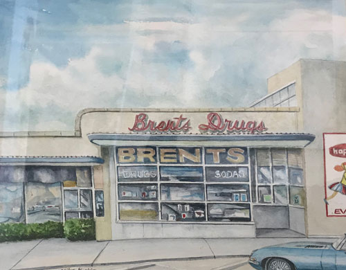 Amazing local color by Mike Koskie makes a terrific gift this holiday season and you can find it at Southern Breeze Gallery! 16"x20" $375 #artgallery #artist #painting #mississippiartist