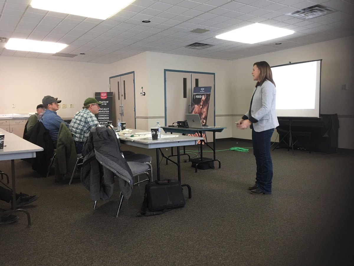 Full house today at our “Have  you Herd?” Producer day. Thankyou to all the presenters &amp; our producers for making it such a successful day!
<a href="/Riverbend_Ag/">Riverbend Ag Solutions</a> <a href="/TonyBritnell/">Tony Britnell🇨🇦🇺🇦</a> <a href="/Sandy_Russell/">Sandy Russell 🇨🇦</a> <a href="/drharvthevet/">Harv Domoslai</a> <a href="/HiHogRanchEquip/">Hi-Hog Equipment</a> <a href="/curtisgulka/">Curtis Gulka</a> <a href="/BrettYoungSeeds/">BrettYoung</a> #saskag <a href="/LoganMaeW/">Logan Williams</a> <a href="/steen_erin/">Erin Steen</a> #fcc