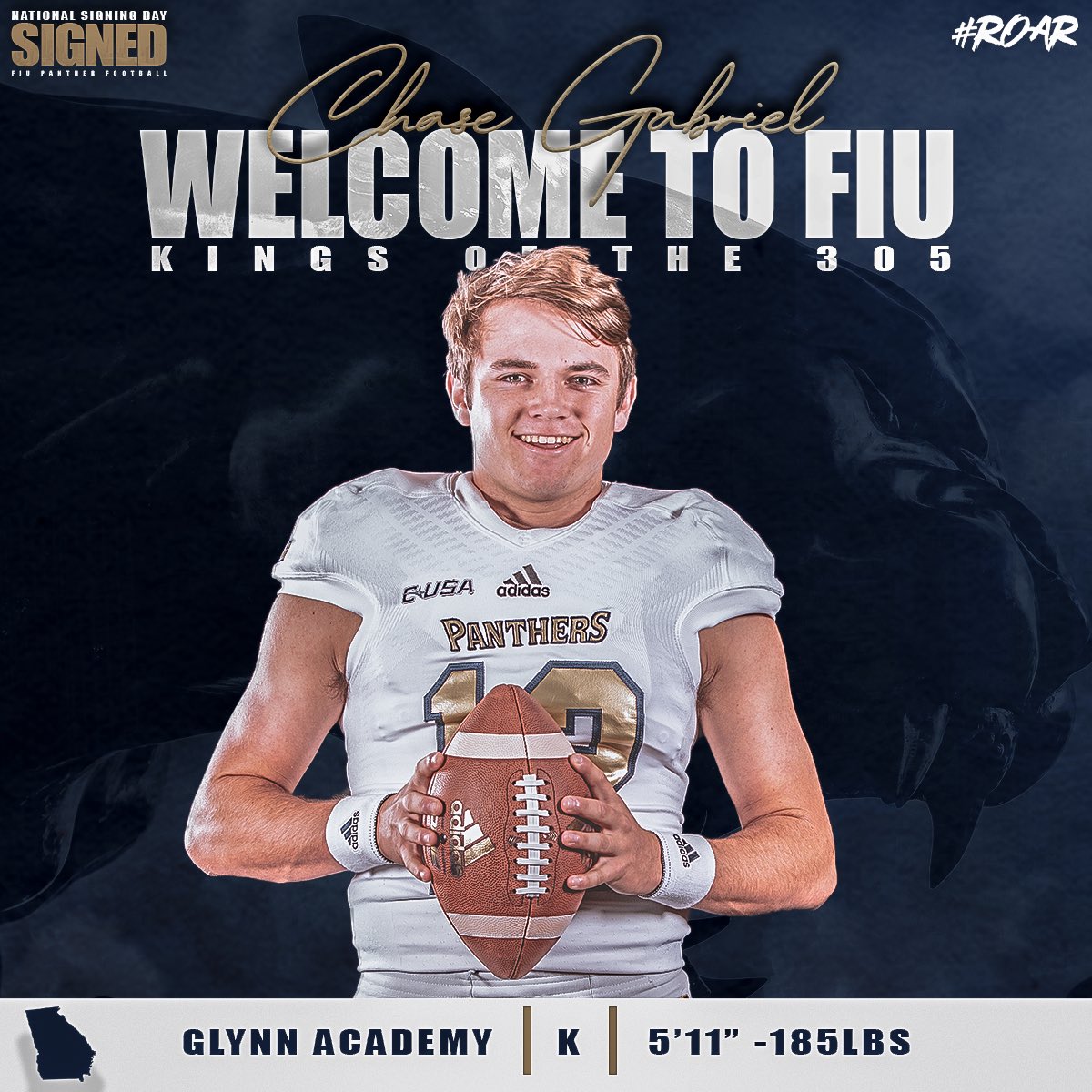 Coming down from GA to FL; welcome to the 305, Chase!

#PawsUp 🐾 I #PantherPride