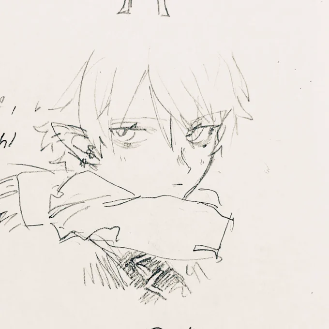少し可愛くかけたかもしれない 