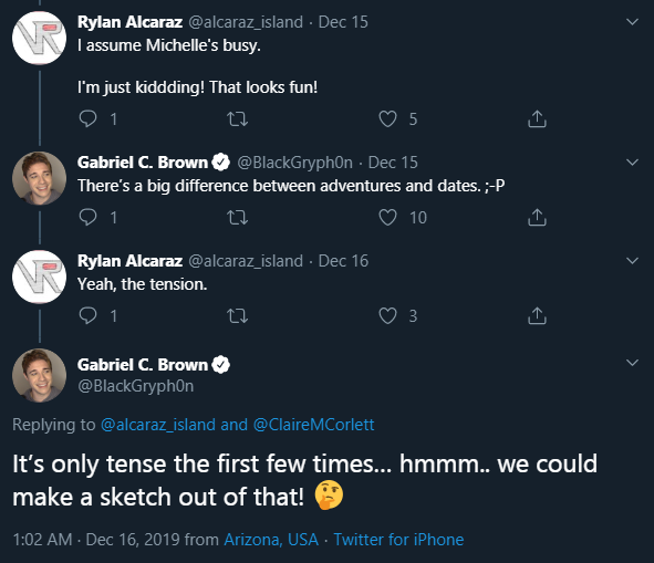 Oh, did you not know they were dating now? You'd be forgiven for not knowing about it...neither of them have actually talked about it much (y'know, because of the obvious implications)There have been small hints though. And Claire's recent meltdown on twitter confirms it.