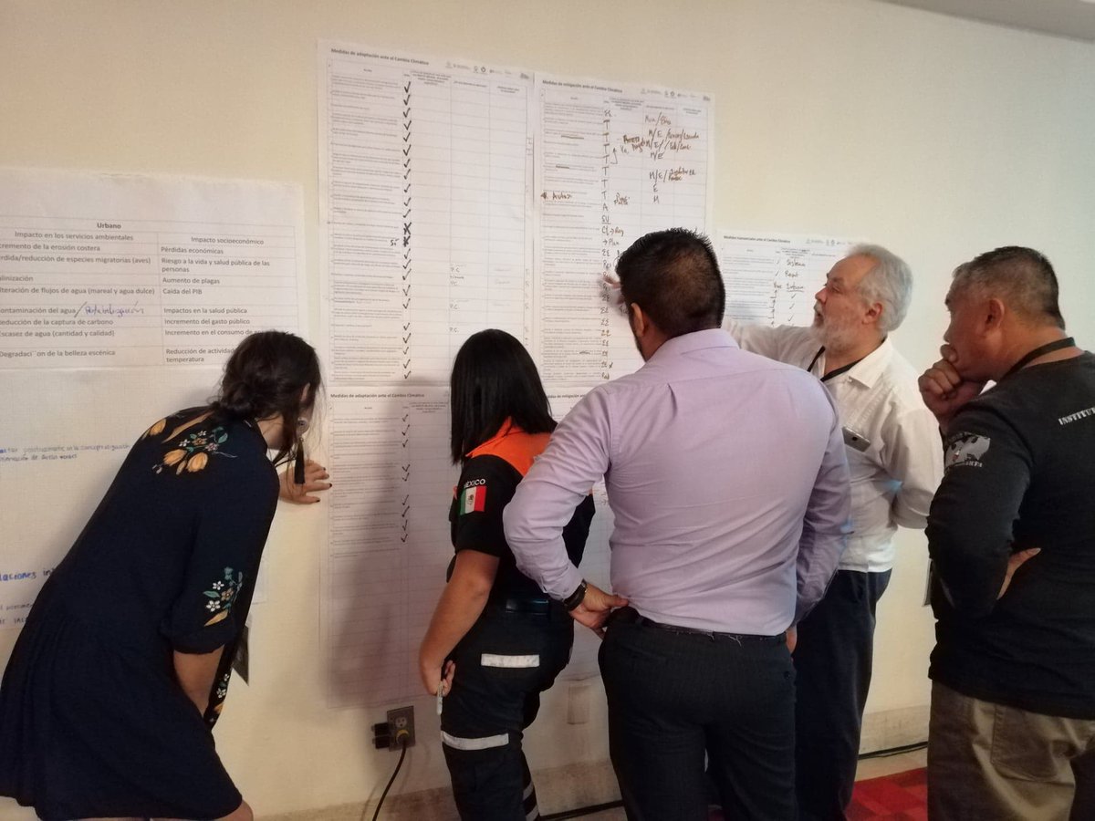 #Recuento2019
Durante febrero, abril, mayo, junio y agosto tuvimos diferentes talleres para la construcción participativa del Programa Municipal de Cambio Climático de #PuertoVallarta en colaboración con <a href="/GobVallarta/">Gobierno de Puerto Vallarta</a> @GIZMexico @IKI_Mexico #VICLIM #ADAPTUR <a href="/SemadetJal/">SEMADET Jalisco</a>