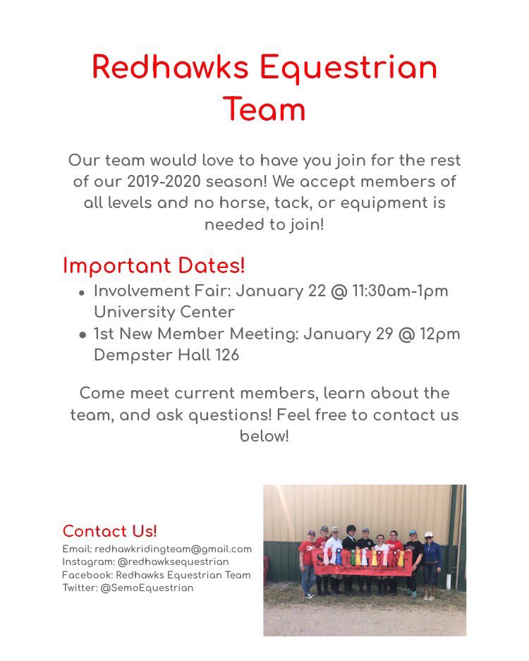 Redhawks Equestrian tweet media