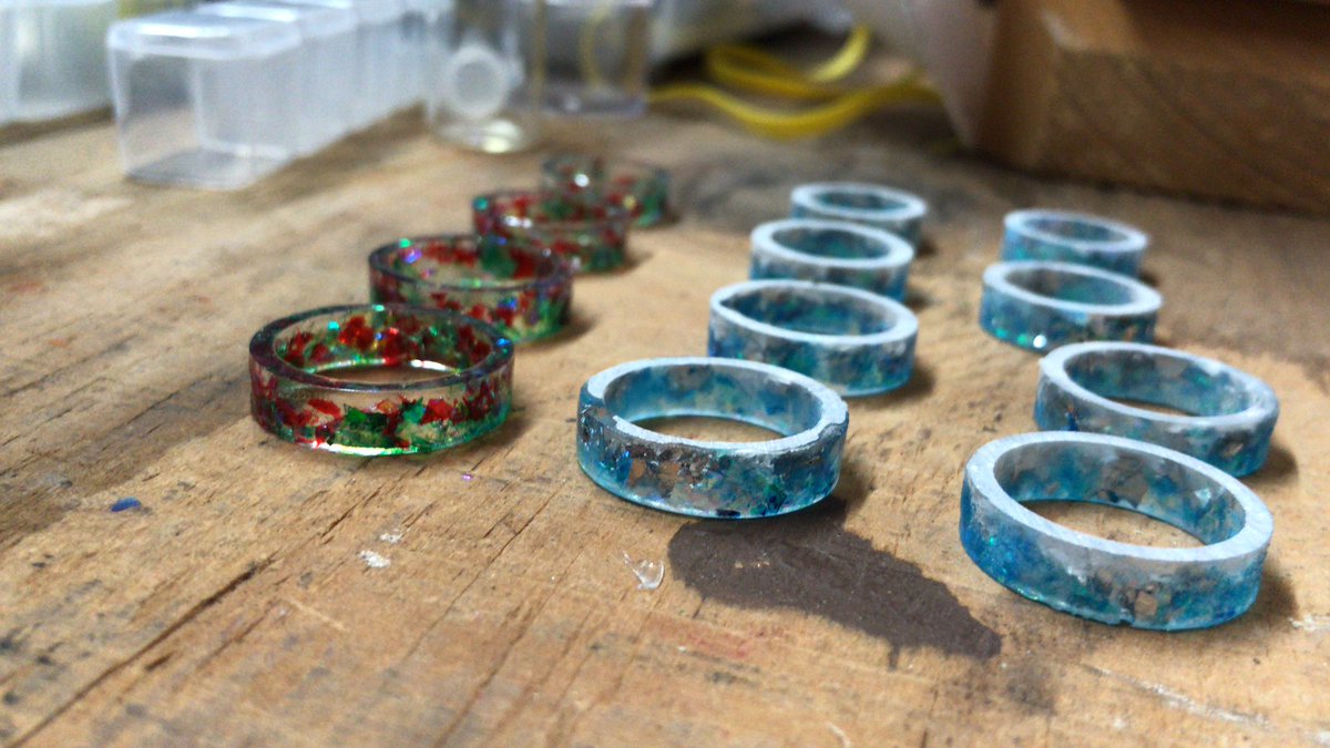 Sanding and top coat time! 💍