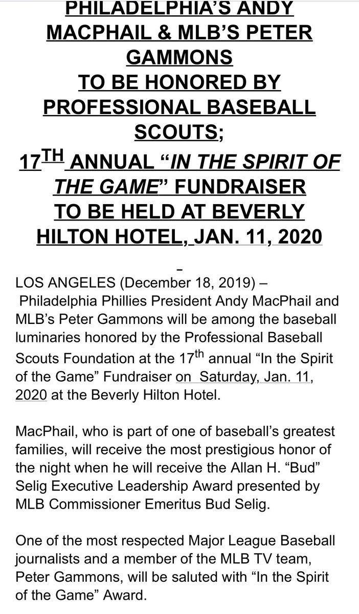 BNightengale's tweet photo. Besides Andy MacPhail and Peter Gammons, also being honored are Hall of Famers Jeff Bagwell and Don Sutton, and Oakland #Athletics manager Bob Melvin #pbsf https://t.co/FuqTCnFf3F