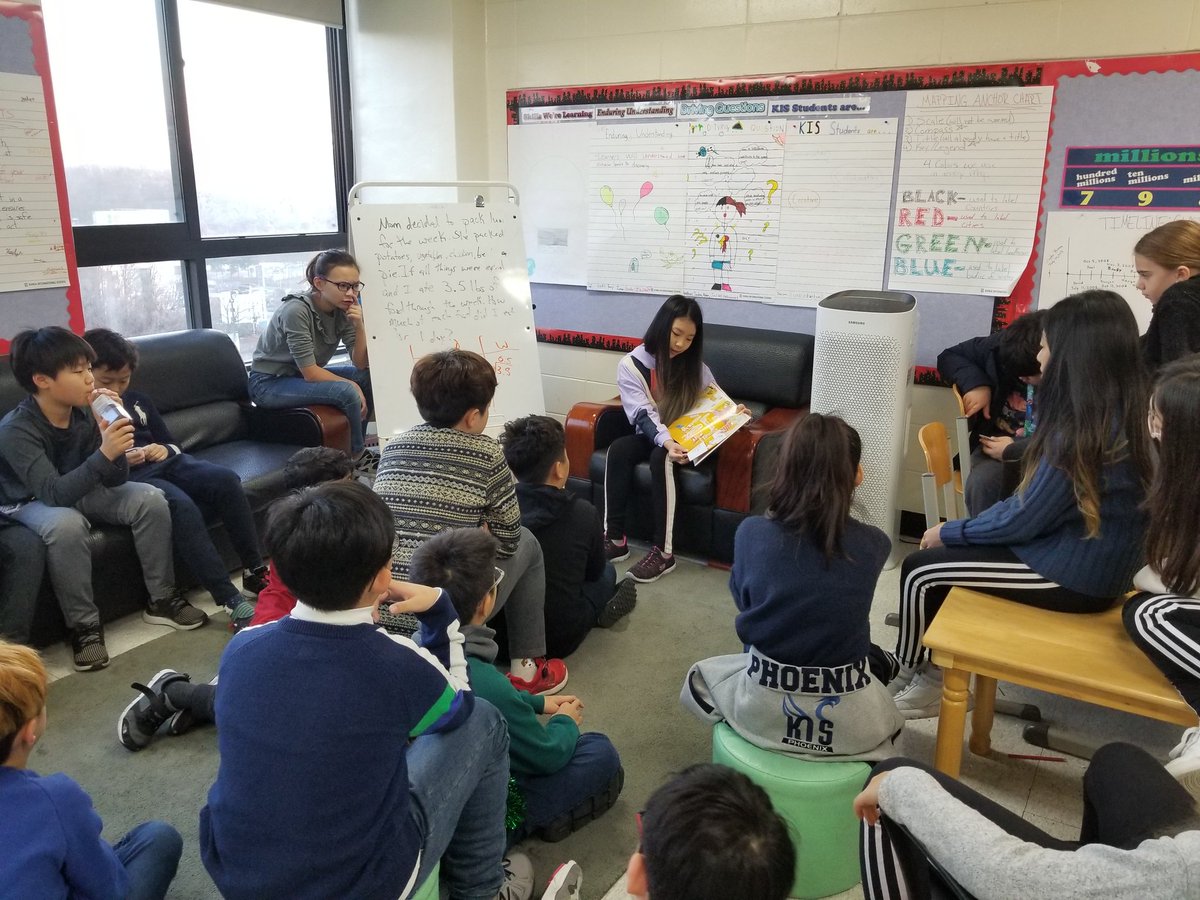 cboren26's tweet photo. Morning Meeting Family Holiday Story read-alouds with my G5's because everyone loves to share traditions! Later, we will host our annual "Is Santa Claus Real?" debate to wrap up our nonfiction reading unit. #ResponsiveClassroom #MorningMeeting #KISpride #NORAD #NORADTracksSanta https://t.co/wAeyIrHWJc
