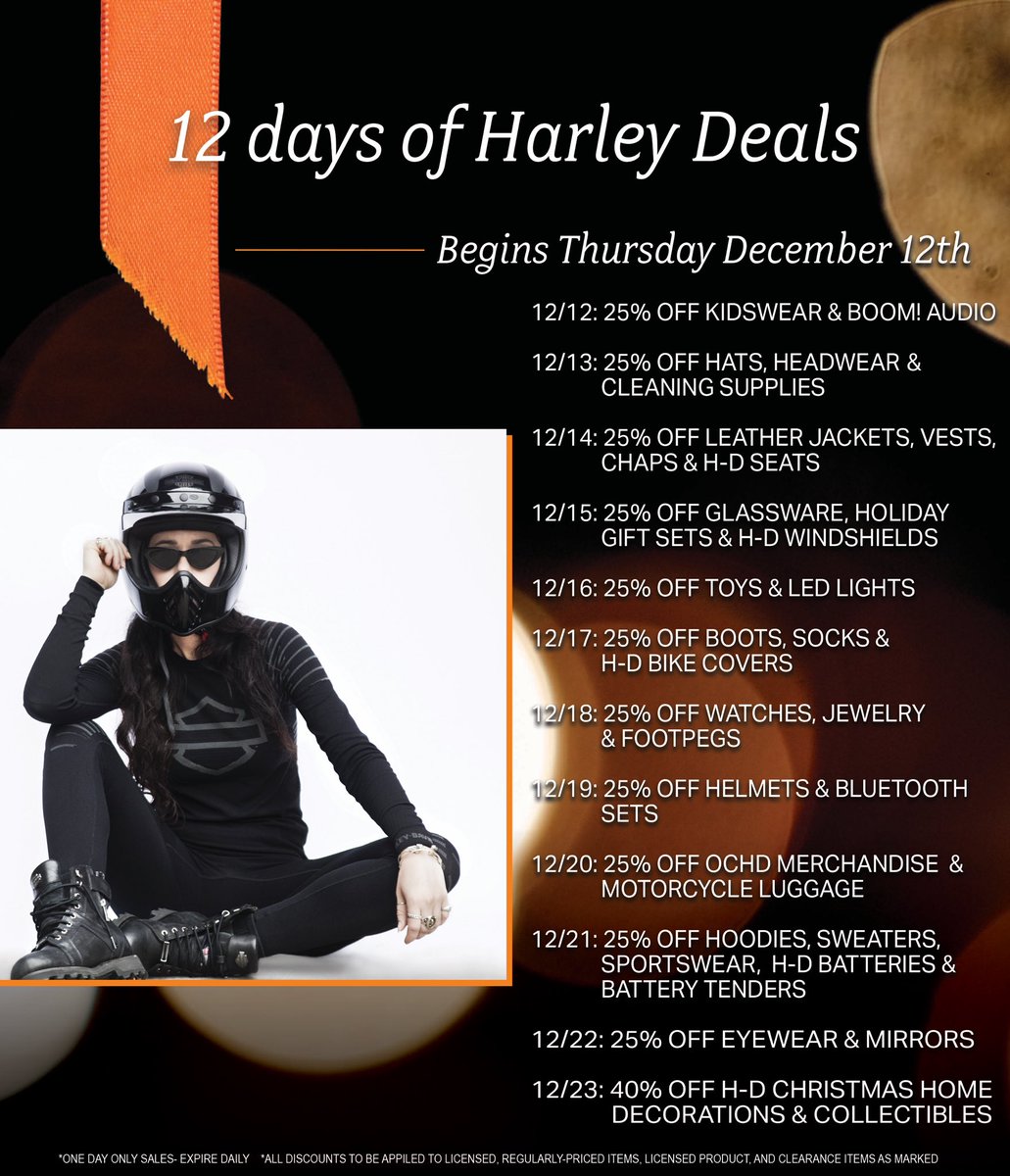 7th day of Harley Deals!