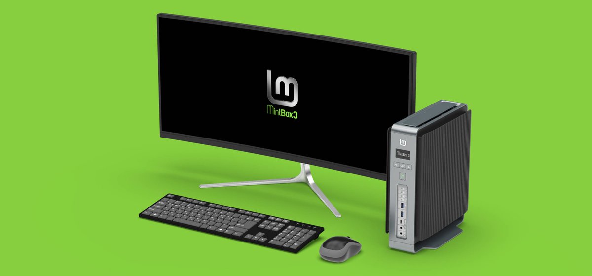 Linux247's tweet image. MintBox3 #Linux PC Arrives with Linux Mint 19.3 &quot;Tricia&quot; Cinnamon Pre-Installed bit.ly/2S5RGRX @Linux_Mint