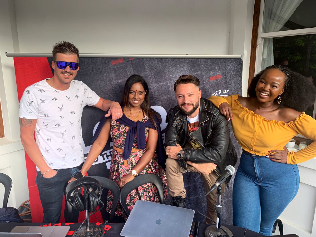 GOOD MORNING PE ⛱🤙🏄🏼‍♂️ <a href="/5FM/">5FM</a>  live from Savages 🍳☕️ 
🎧
📻
🎙

<a href="/DJRogerGoode/">ROGER GOODE</a> <a href="/Sureshnie/">Sureshnie Rieder</a> <a href="/ZanelePotelwa/">2025’s Champion☄️</a> 📷: <a href="/BrennieBangs/">Brennie Bangs</a> (DJ dad voice)