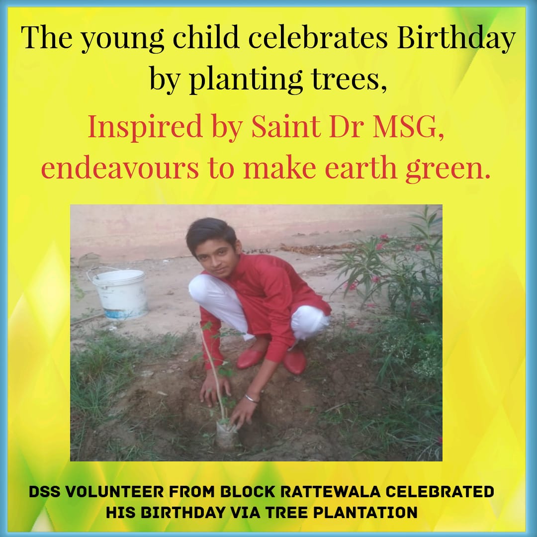 m_dvani's tweet photo. #TheGreenDrive @derasacha_sauda @Gurmeetramrahim @Dr.MSG....@i miss you Papa....@धन धन सतगुरु तेरा ही आसरा https://t.co/8GrCuu9B01