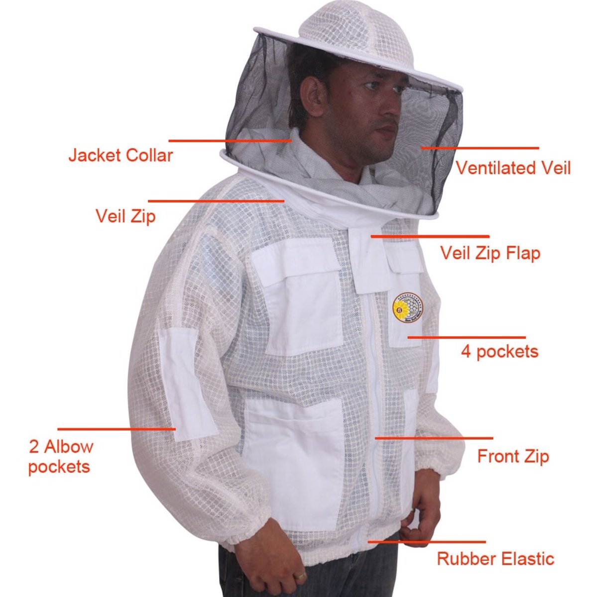 work_suit's tweet image. Beekeeping 3 Layer Jacket with Fencing Veil {Reasonable Prices,Premium Quality}
#bee #bees #clothes #beekeeping @BeekeeperSimon #premiumquality